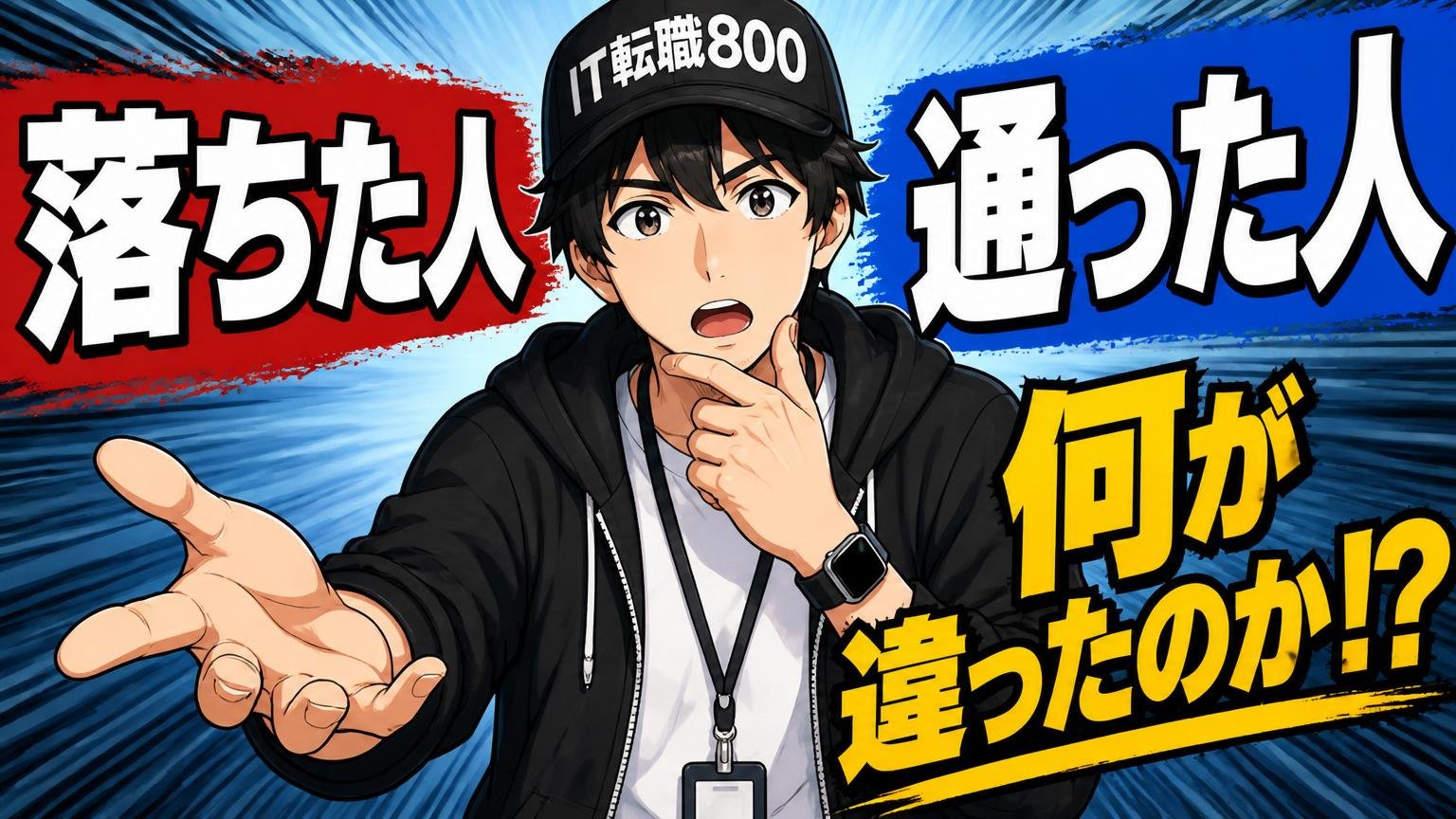 落ちた人と通った人は何が違ったのか
