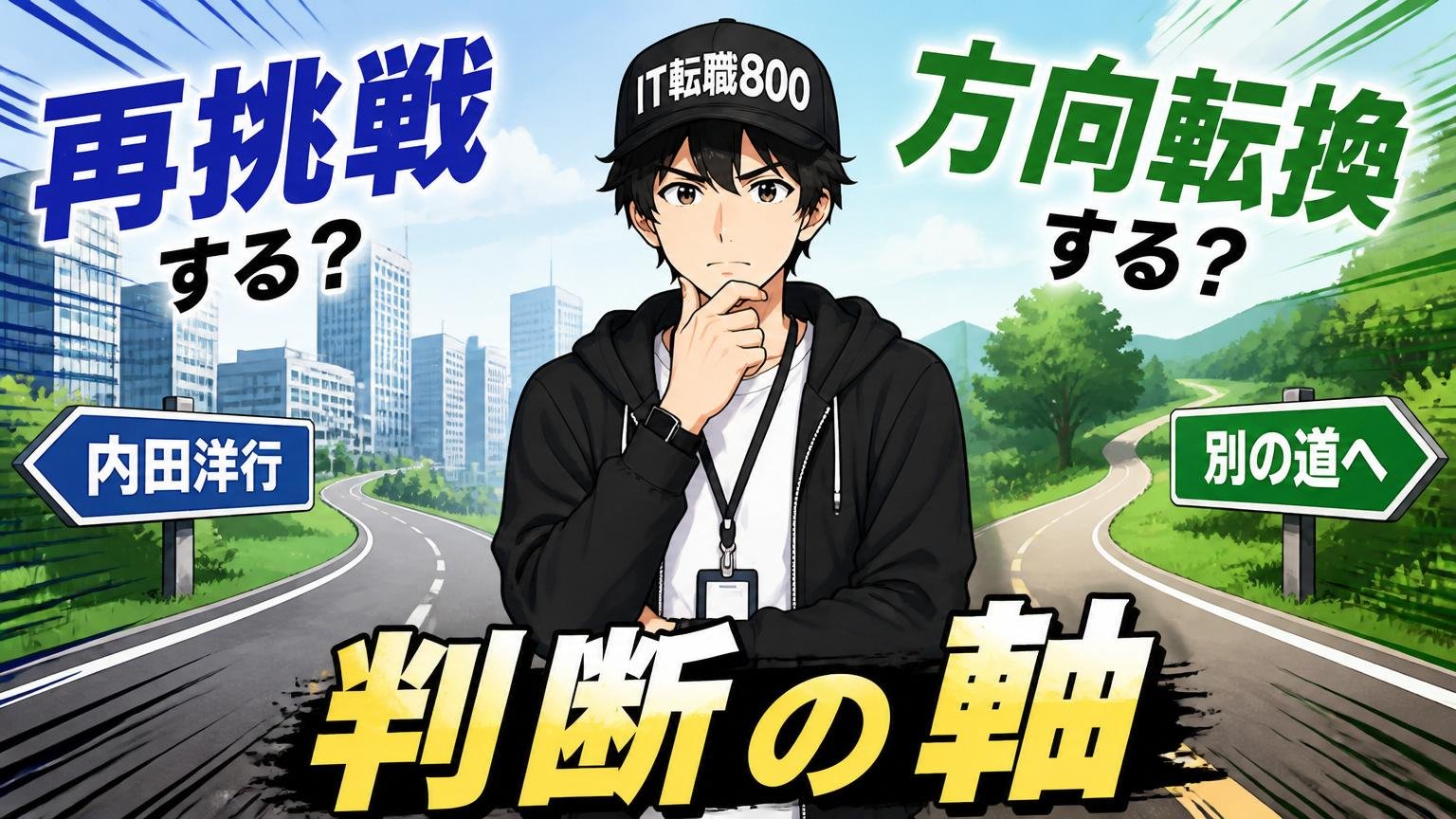 内田洋行に「再挑戦」する？それとも「方向転換」する？判断の軸