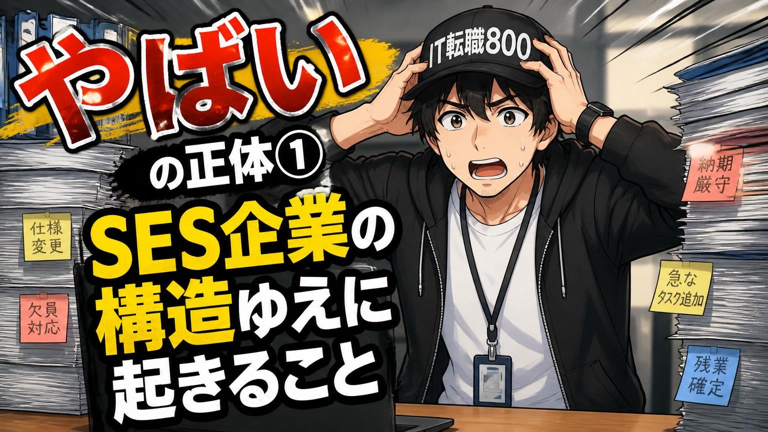 「やばい」の正体①——SES企業の構造ゆえに起きること
