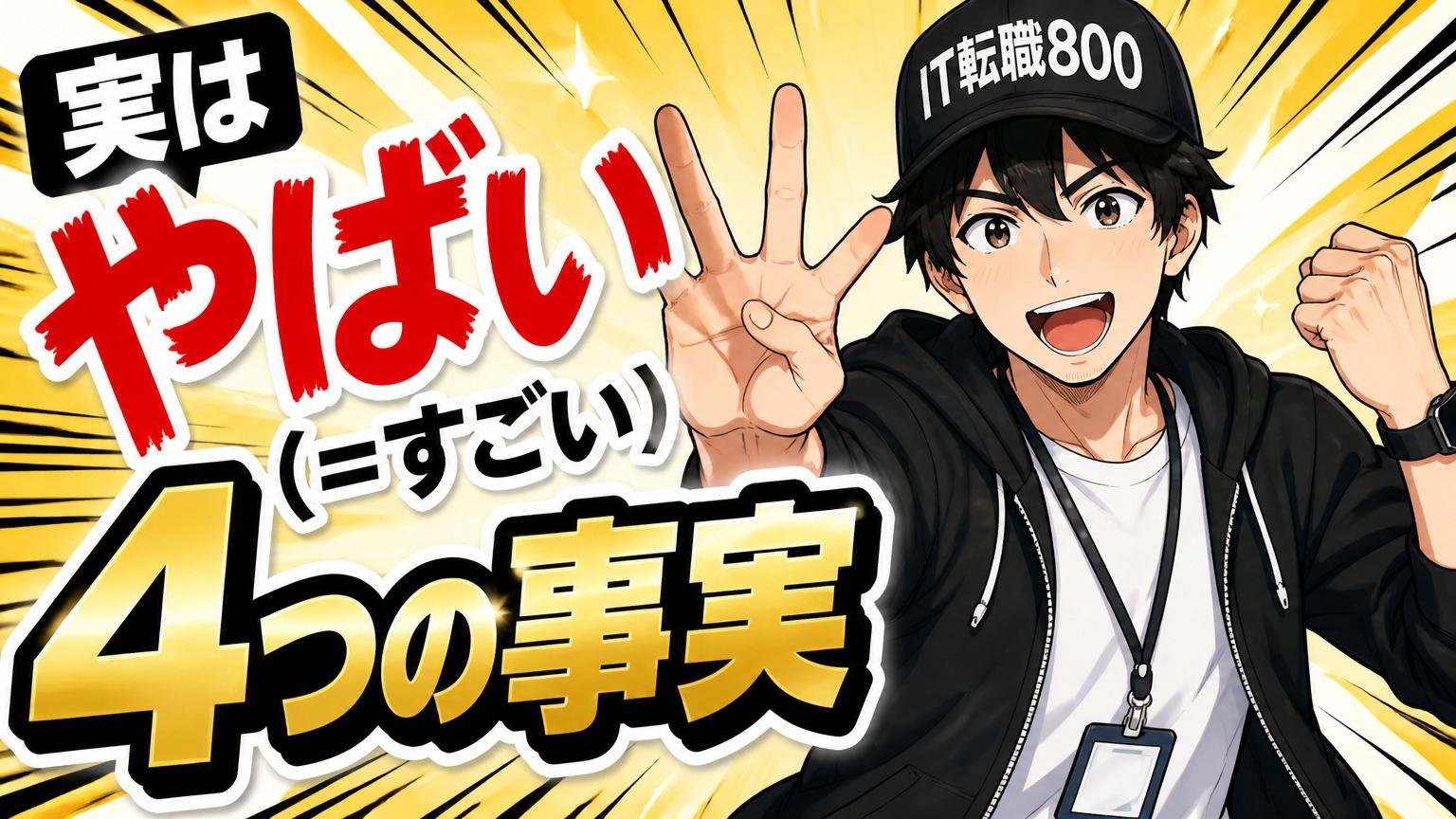 【ポジティブ検証】実は「やばい(=すごい)」と言える4つの事実