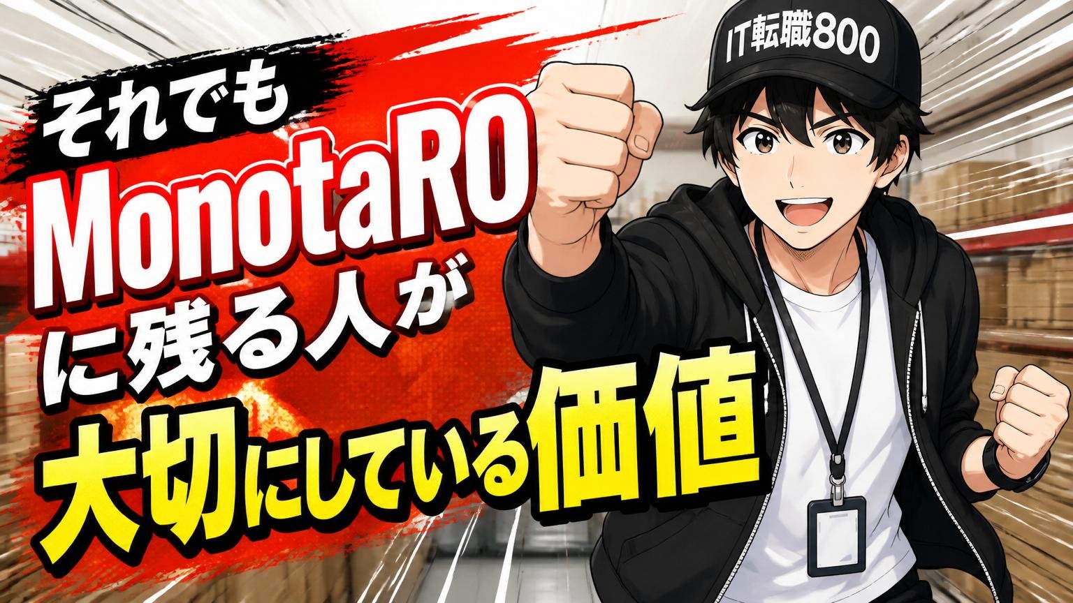 それでもMonotaROに残る人が大切にしている価値
