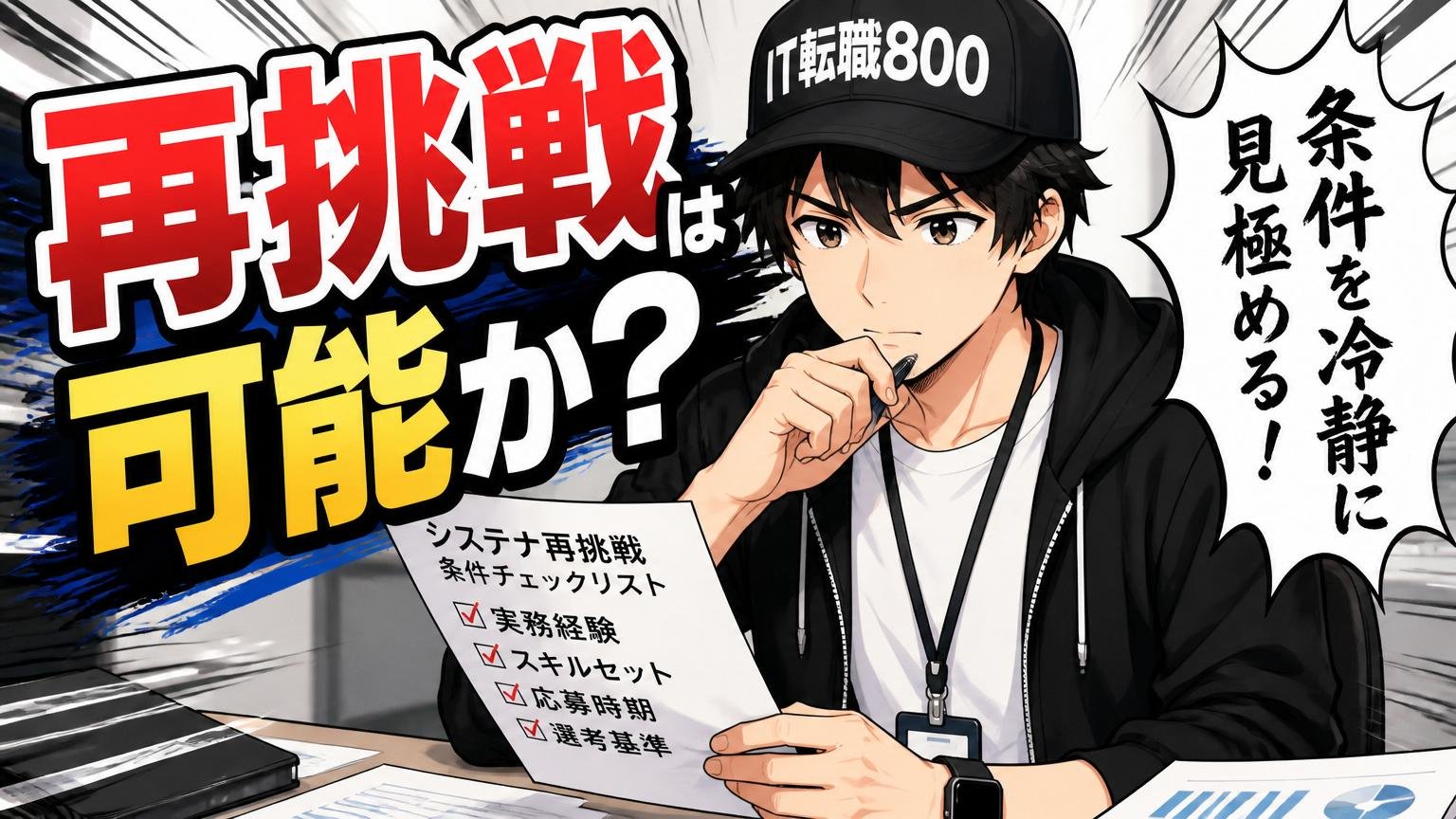 システナへの再挑戦は可能か、その条件を冷静に見る