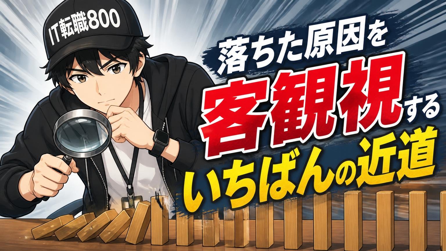 落ちた原因を客観視するいちばんの近道