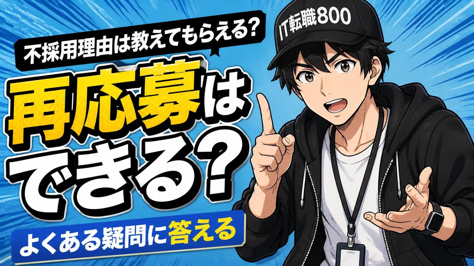 不採用理由は教えてもらえる？再応募はできる？よくある疑問に答える