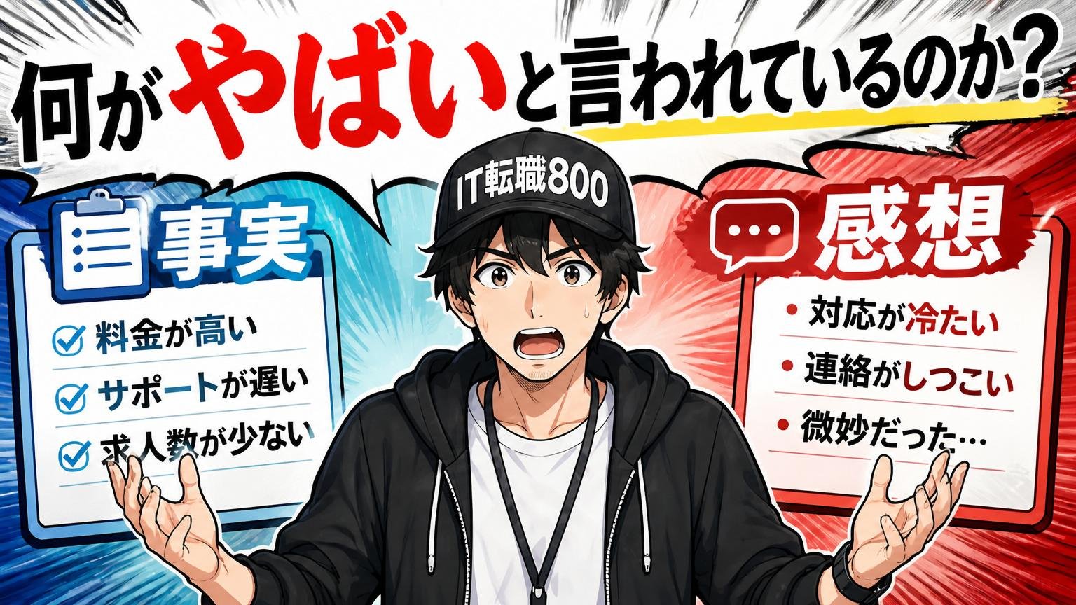 何が「やばい」と言われているのか?口コミを"事実"と"感想"に切り分ける