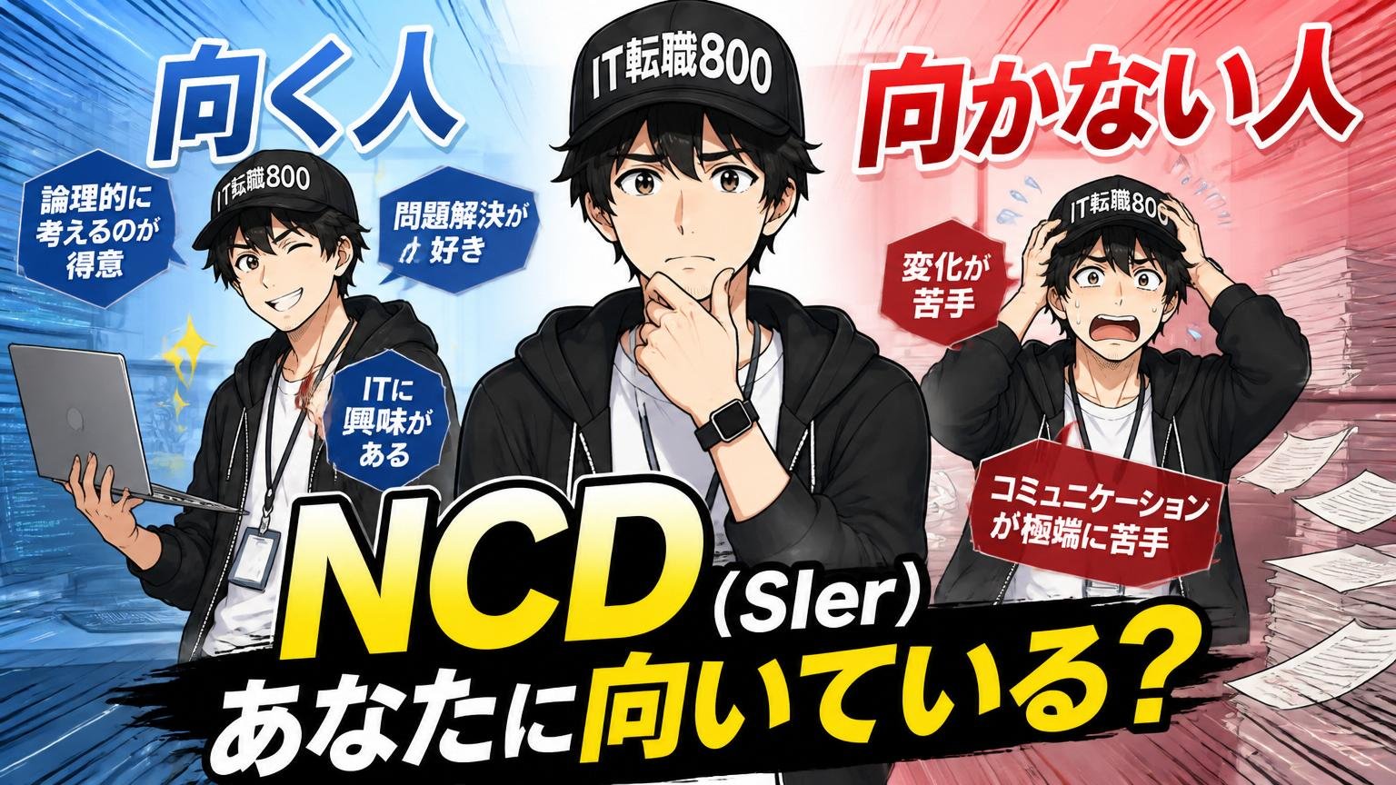 あなたに向いている？NCD（SIer）が向く人・向かない人