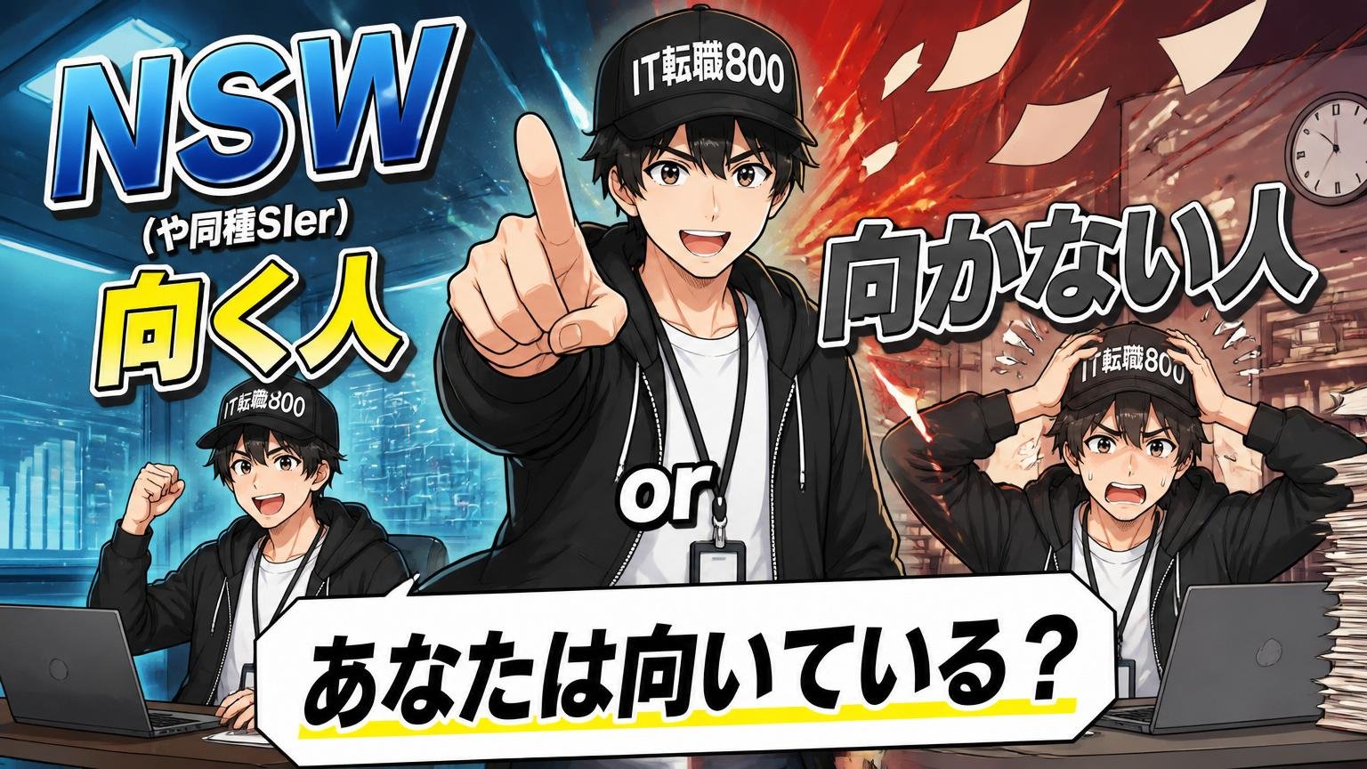 あなたは向いている？NSW(や同種SIer)に向く人・向かない人