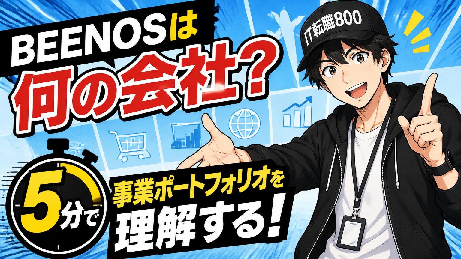 BEENOSは何の会社?事業ポートフォリオを5分で理解する