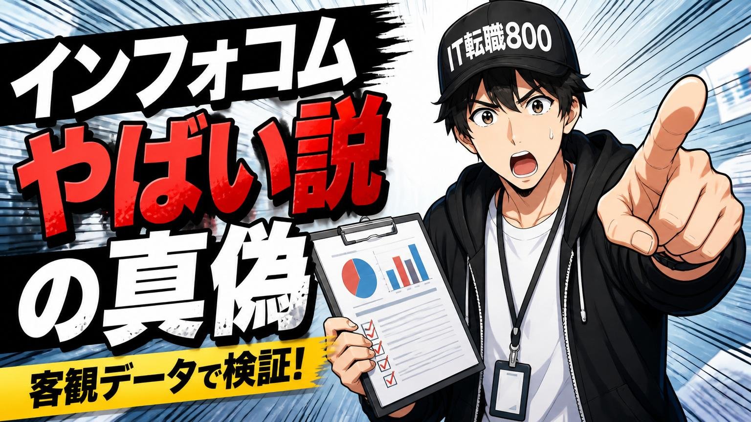客観データで判定する「インフォコム やばい説」の真偽