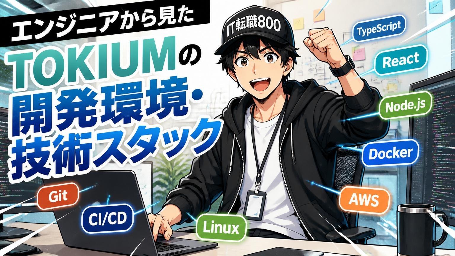エンジニアから見たTOKIUMの開発環境・技術スタック