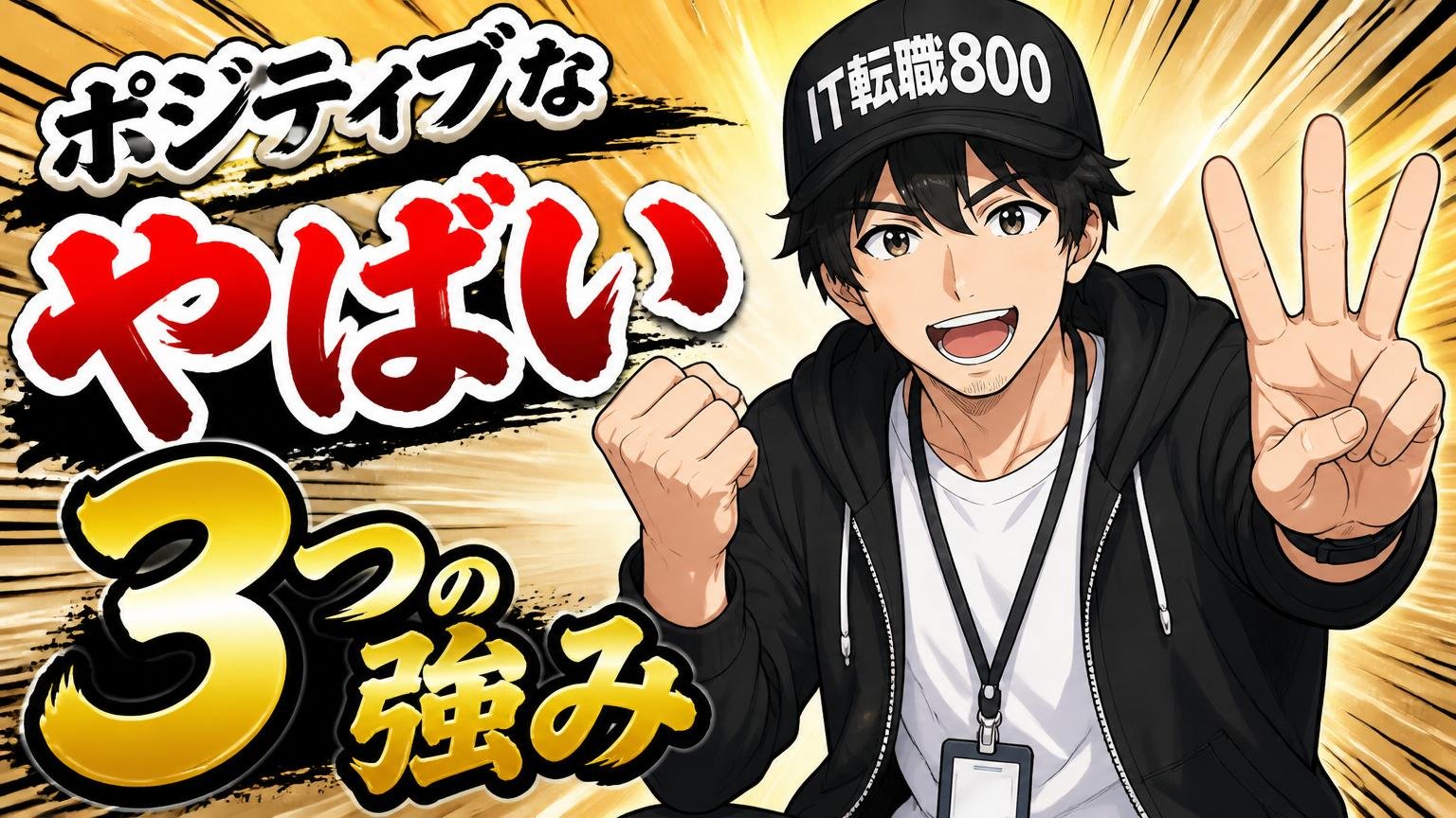 ポジティブな「やばい」3つの強み