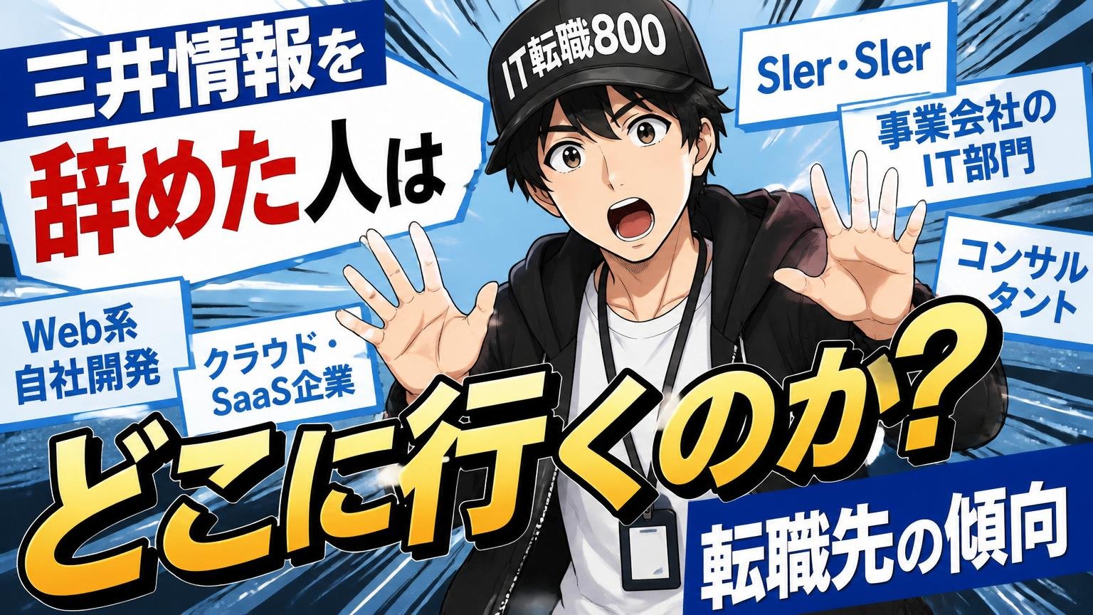 三井情報を辞めた人はどこに行くのか？転職先の傾向