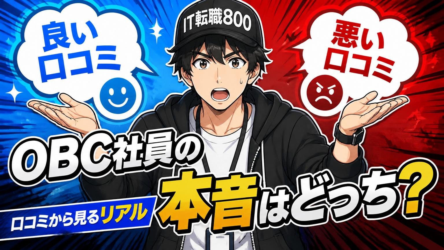口コミから見るリアル｜OBC社員の本音はどっち？