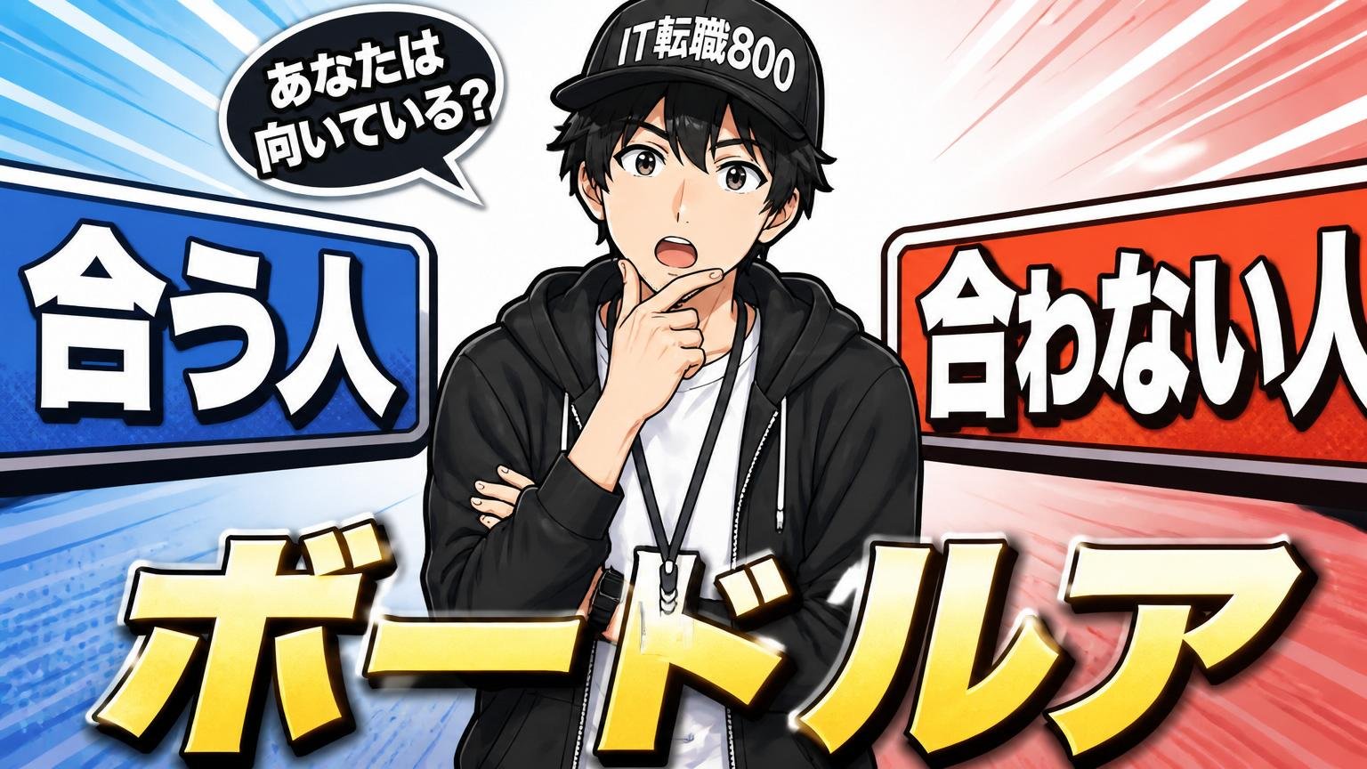 あなたは向いている？／「ボードルアが合う人・合わない人」