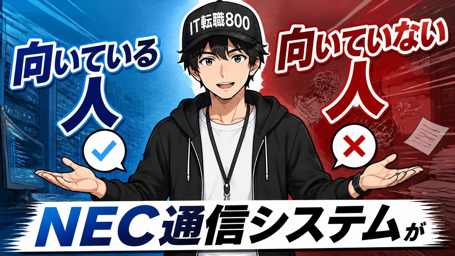 NEC通信システムが向いている人／向いていない人