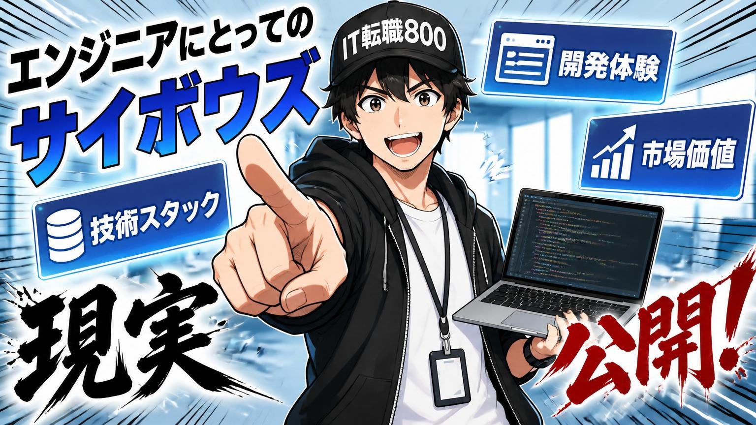 エンジニアにとってのサイボウズ｜技術スタック・開発体験・市場価値の現実