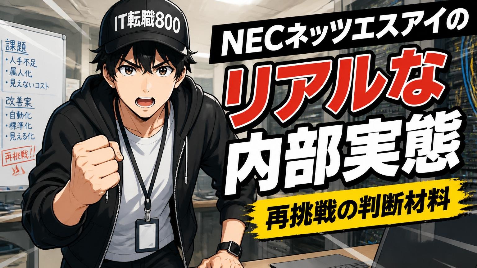 NECネッツエスアイのリアルな内部実態【再挑戦の判断材料】