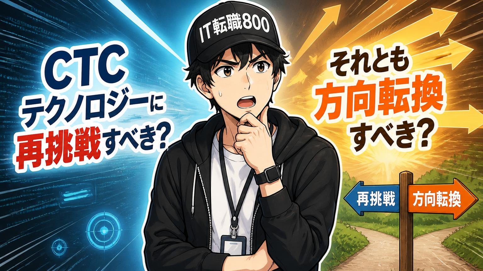 CTCテクノロジーに再挑戦すべき？それとも方向転換すべき？
