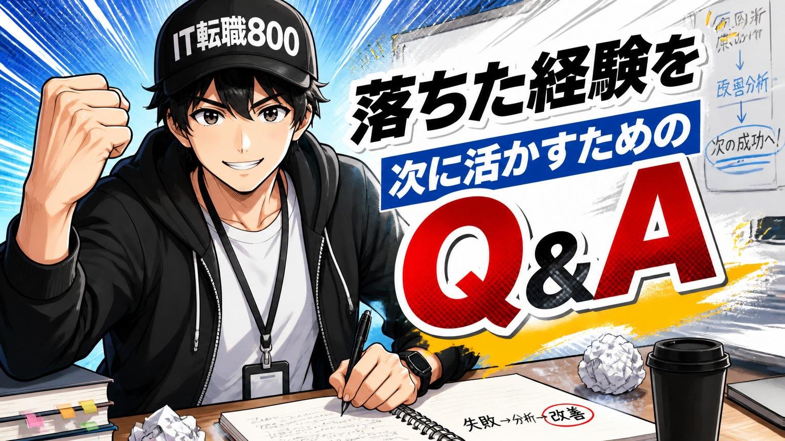 落ちた経験を次に活かすためのQ&A