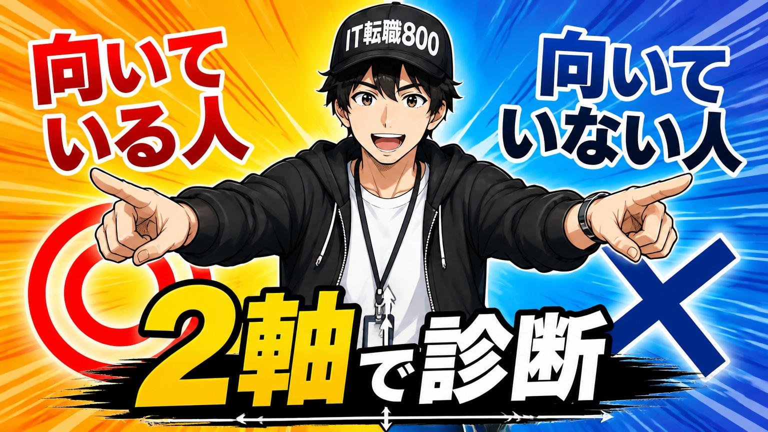 日本タタに向いている人・向いていない人を2軸で診断