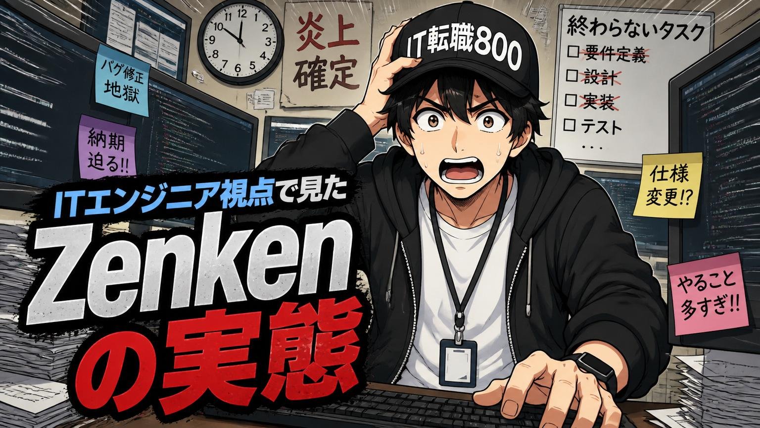 ITエンジニア視点で見たZenkenの実態