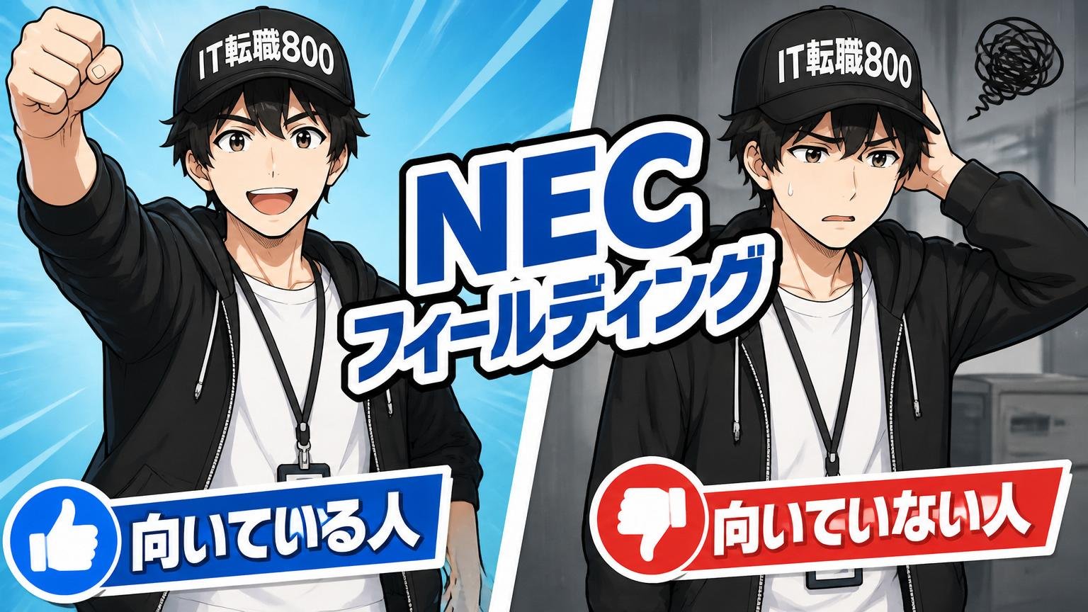 NECフィールディングが向いている人／向いていない人