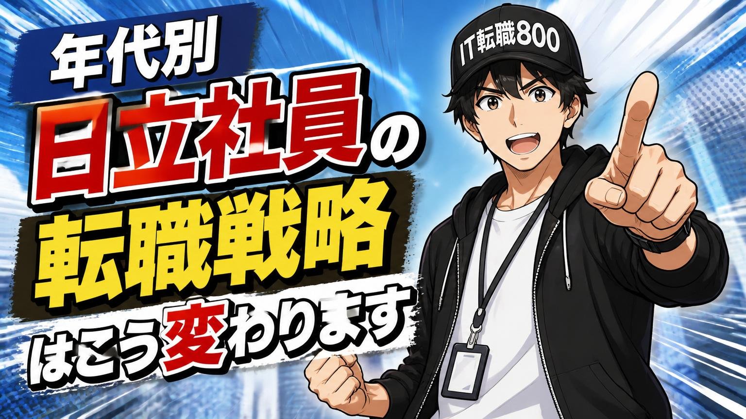 年代別 日立社員の転職戦略はこう変わります