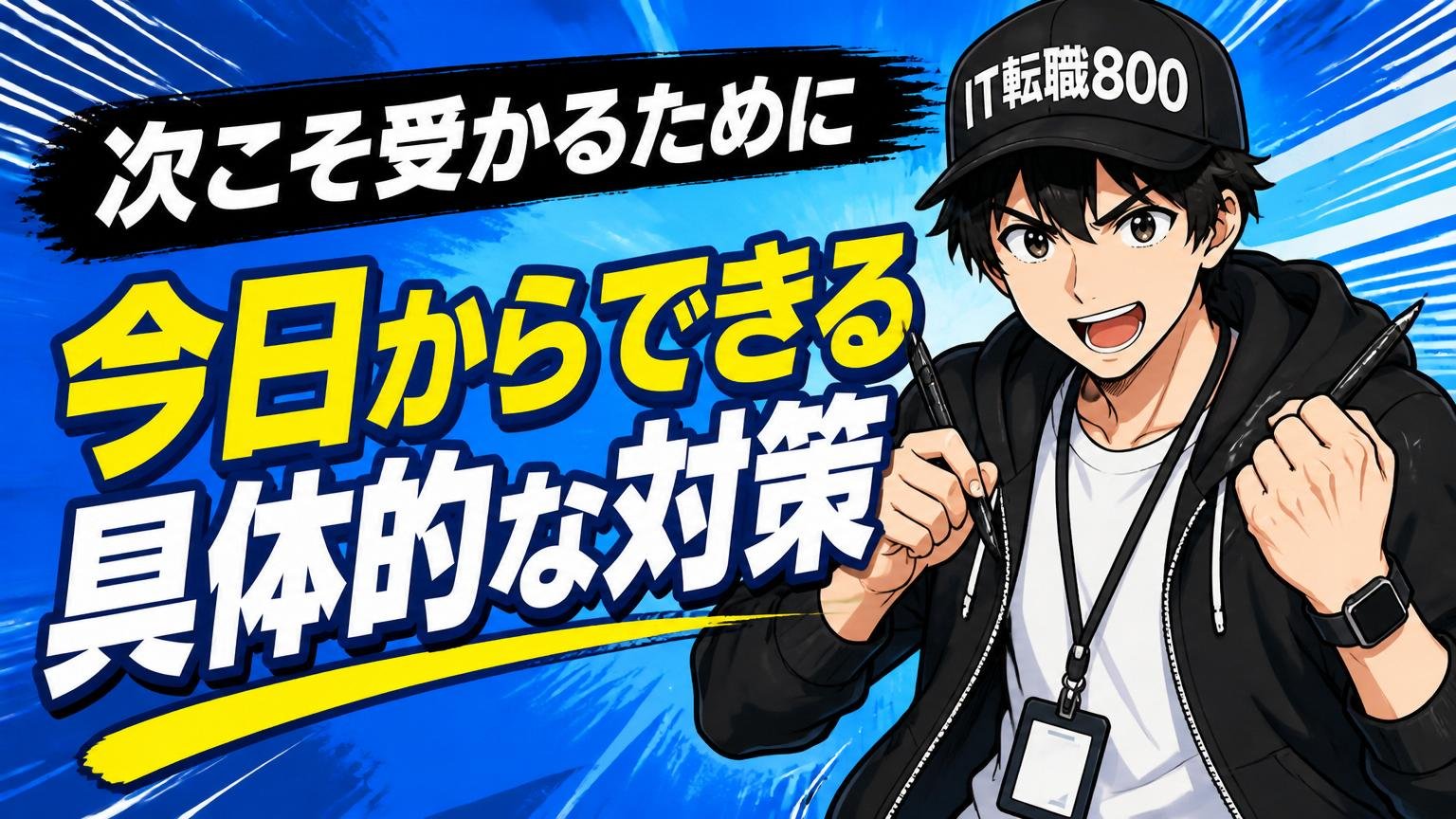 次こそ受かるために｜今日からできる具体的な対策