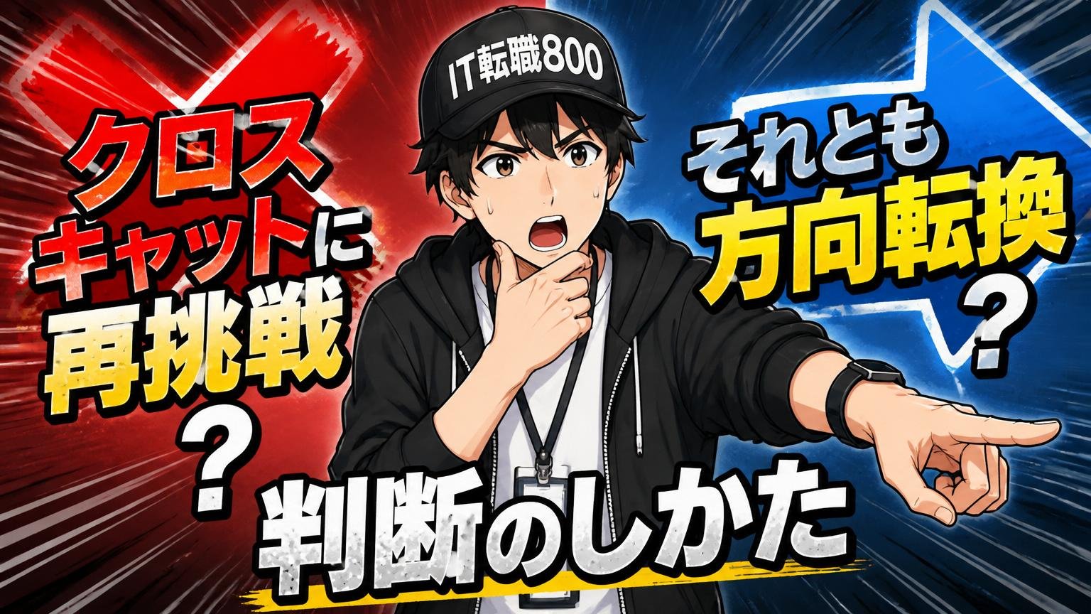 クロスキャットに再挑戦すべき？それとも方向転換？判断のしかた