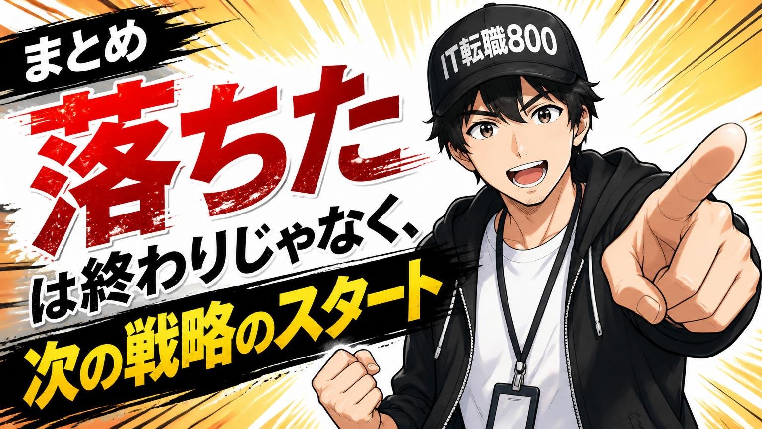 まとめ｜「落ちた」は終わりじゃなく、次の戦略のスタート