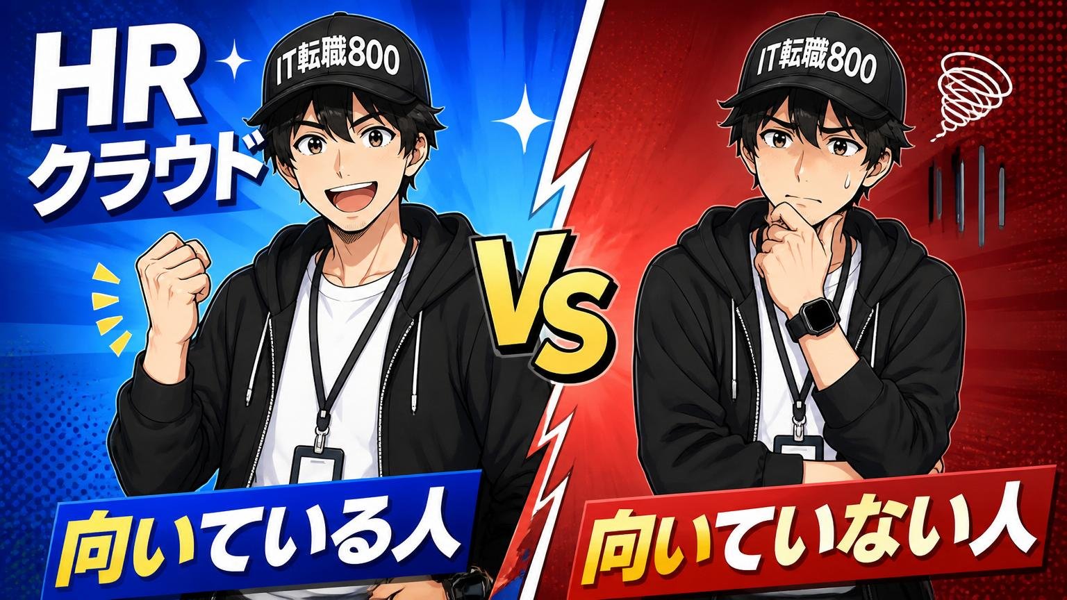 HRクラウドに「向いている人」「向いていない人」
