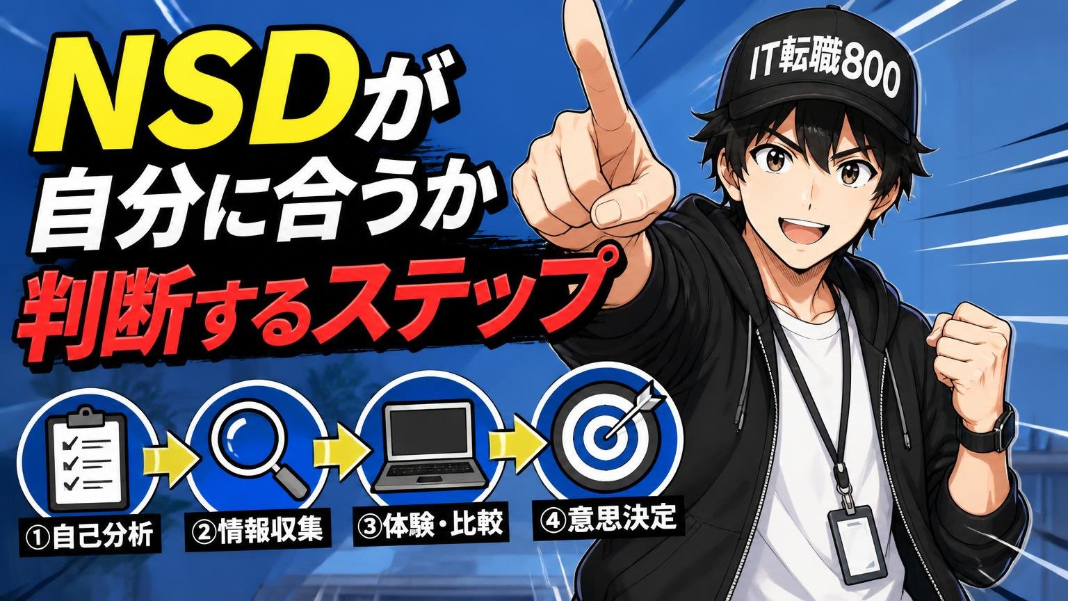 NSDが自分に合うか判断するための具体的ステップ