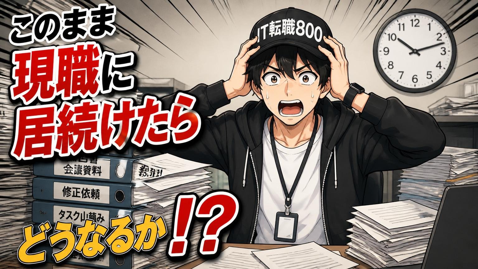 動かないリスク:このまま現職に居続けたらどうなるか