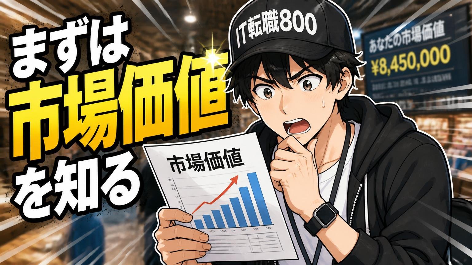 「ひどい」かどうかを自分で判断するために、まず市場価値を知る