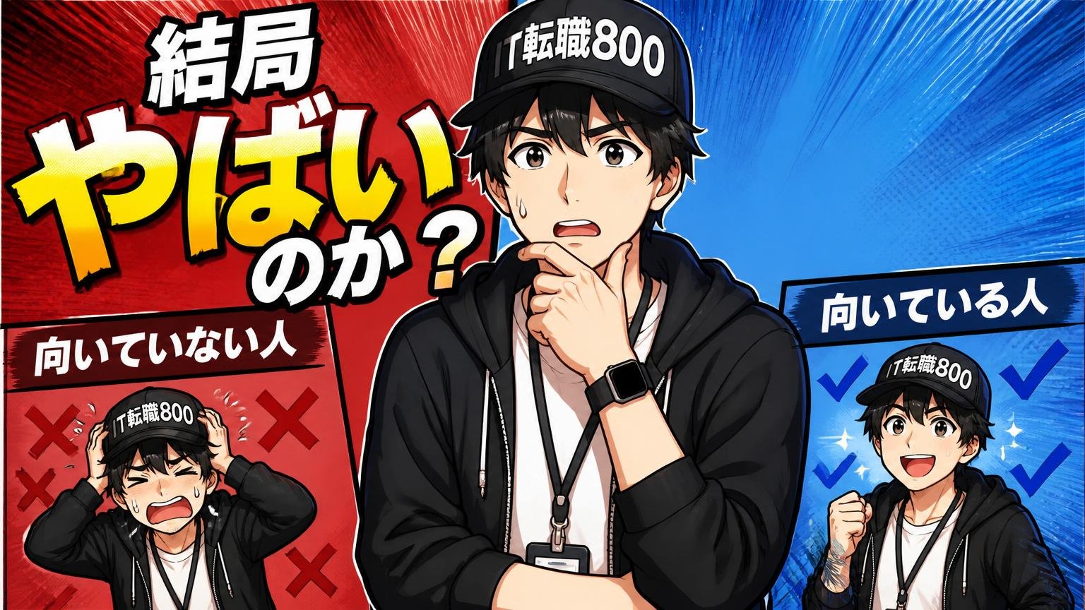 結局「やばい」のか？向いている人と向いていない人