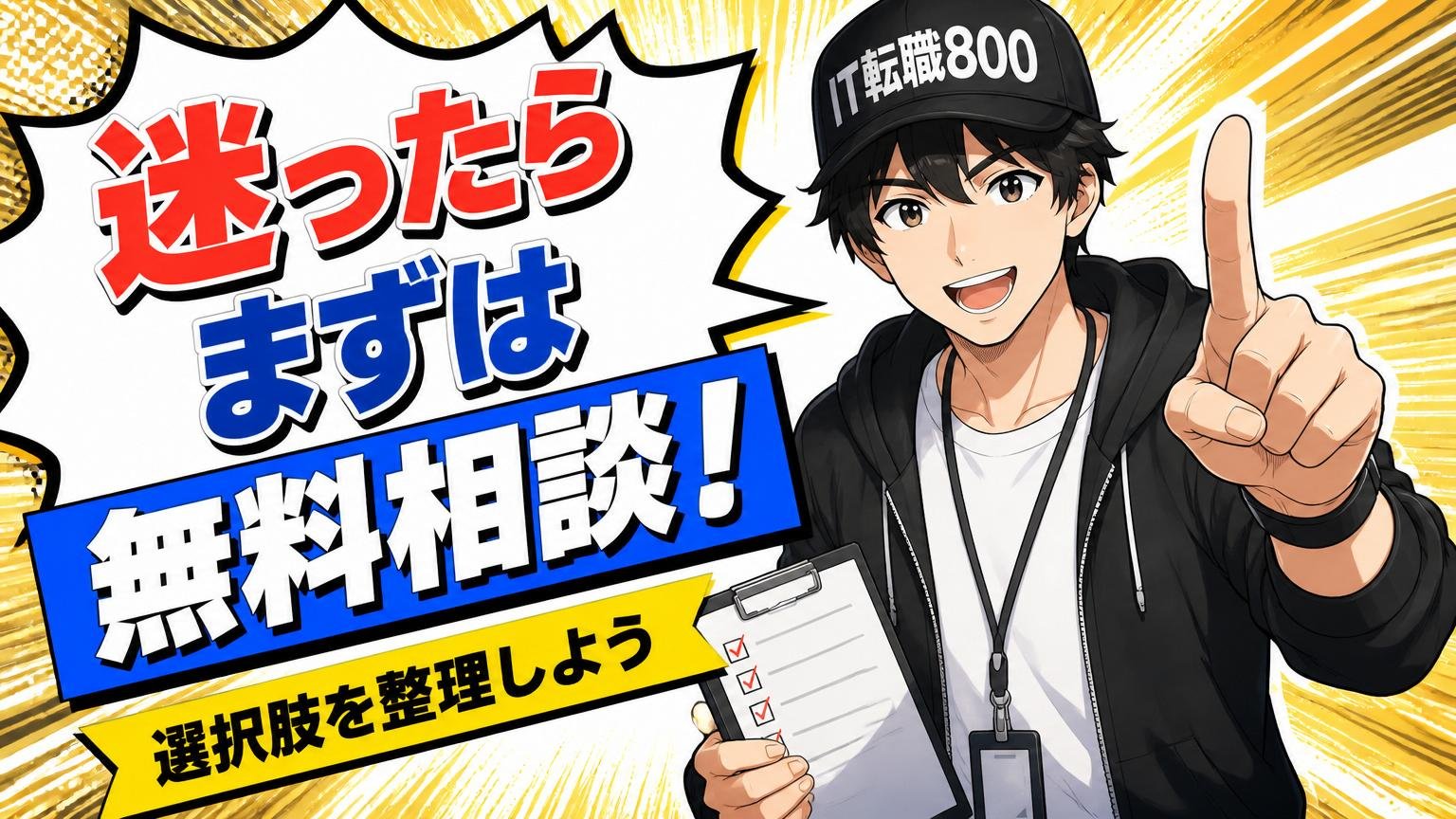 迷ったらまず「無料相談」で選択肢を整理しよう