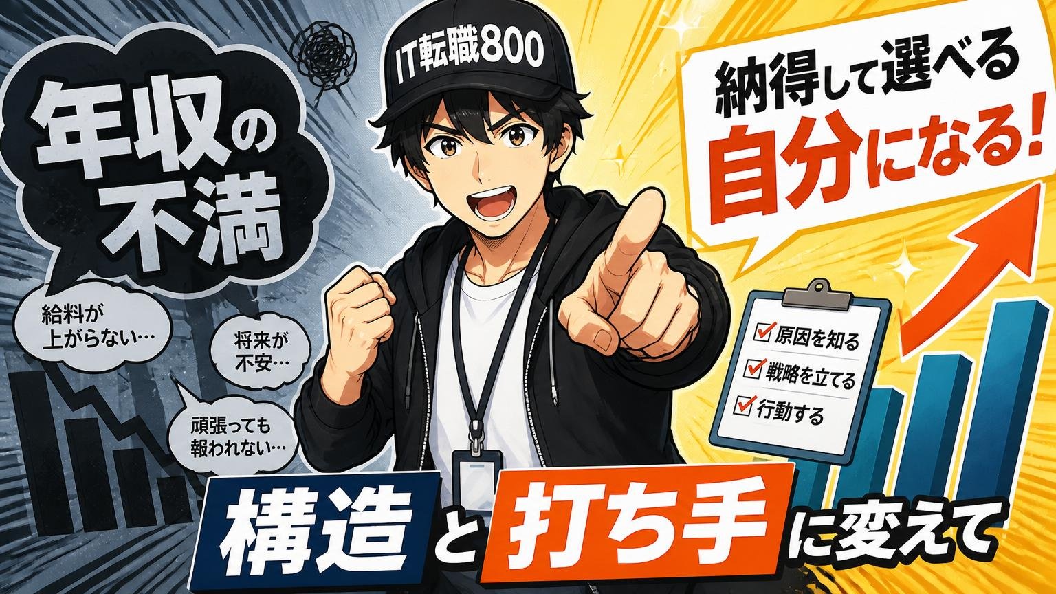 まとめ：年収の不満を「構造」と「打ち手」に変えて、納得して選べる自分になる