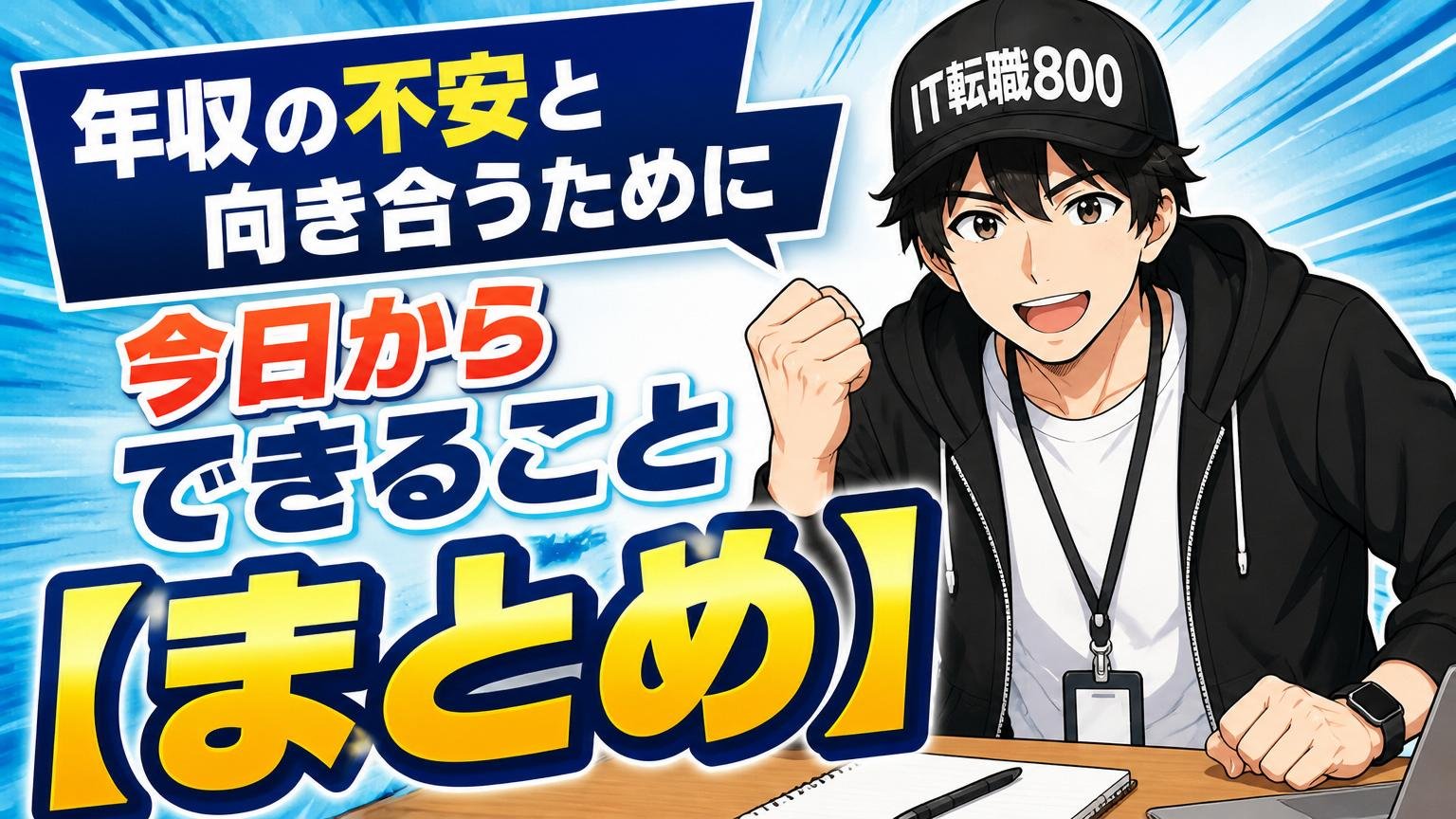 年収の不安と向き合うために、今日からできること【まとめ】