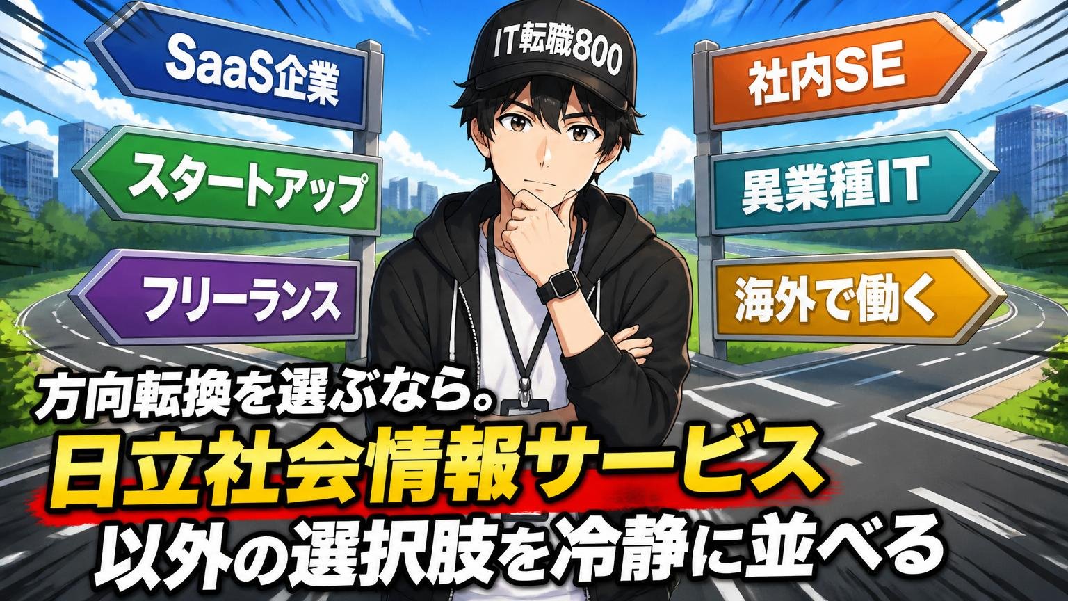 方向転換を選ぶなら。日立社会情報サービス以外の選択肢を冷静に並べる