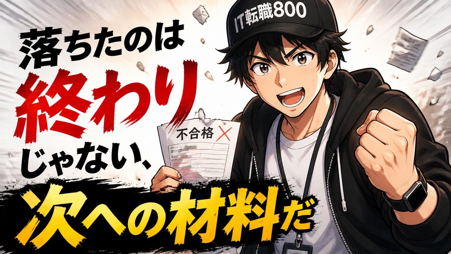 まとめ｜落ちたのは終わりじゃない、次への材料だ