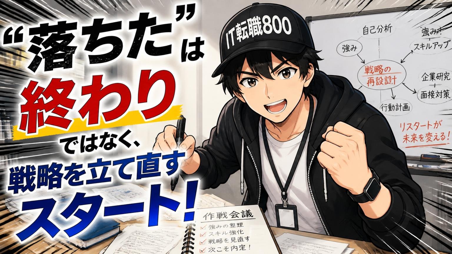 まとめ｜「落ちた」は終わりではなく、戦略を立て直すスタート