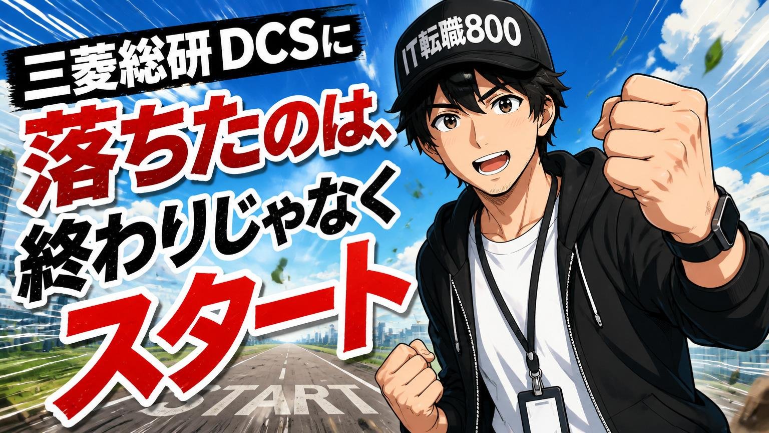 まとめ：三菱総研DCSに落ちたのは、終わりじゃなくスタート