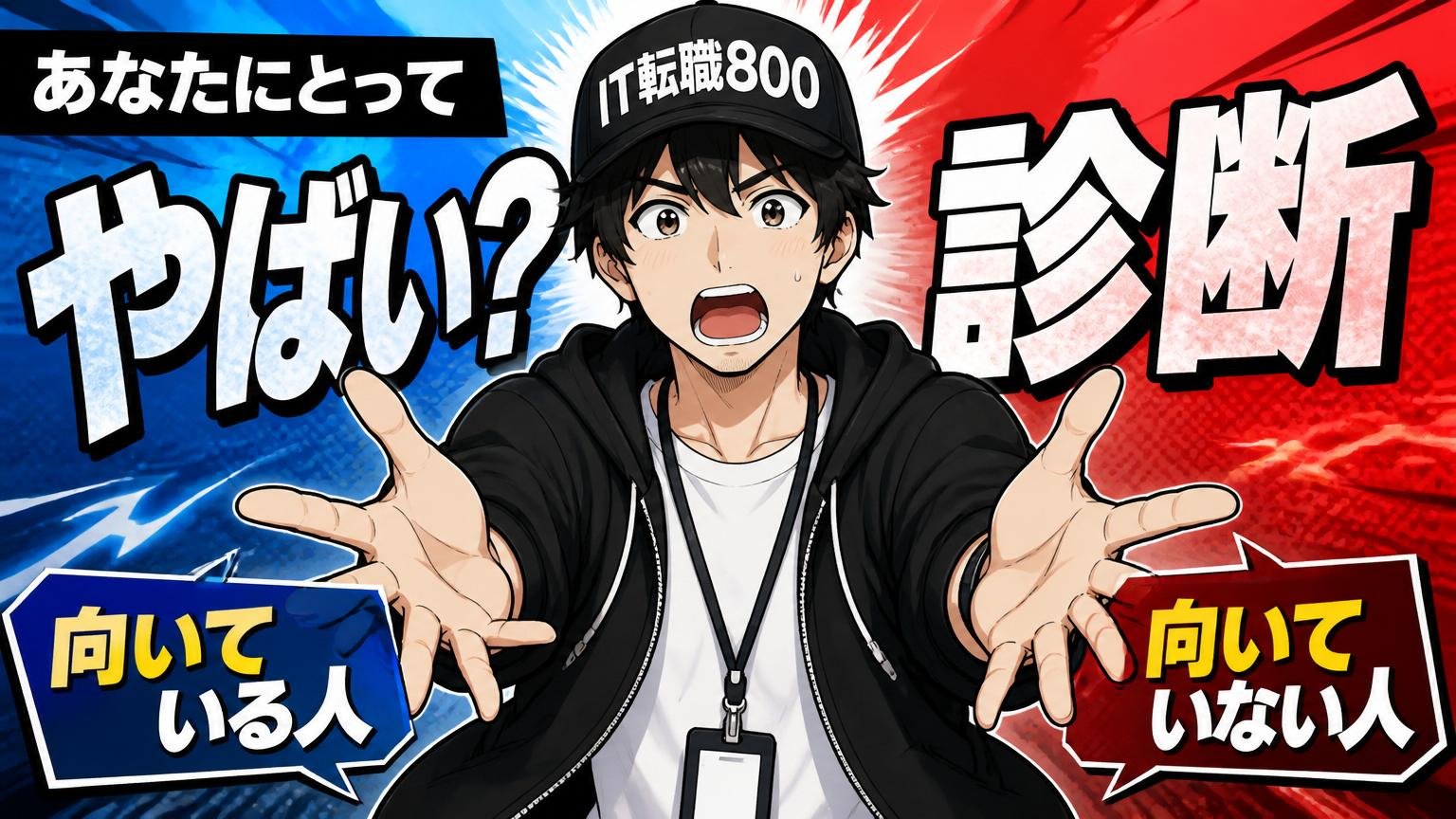 あなたにとってやばい?向いている人・向いていない人診断
