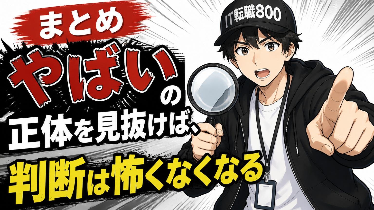 まとめ｜「やばい」の正体を見抜けば、判断は怖くなくなる