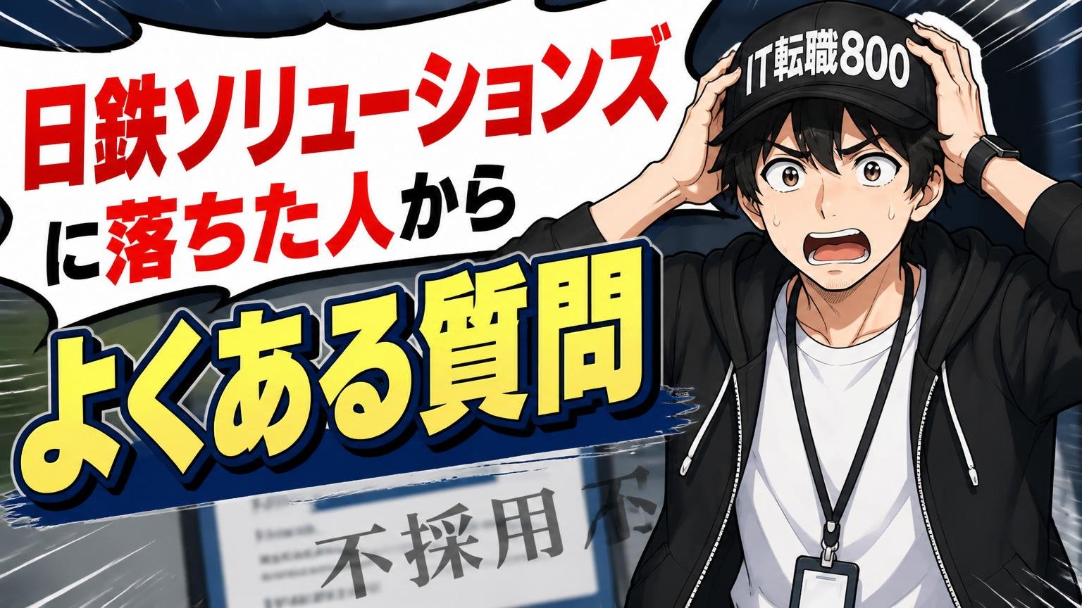 日鉄ソリューションズに落ちた人からよくある質問