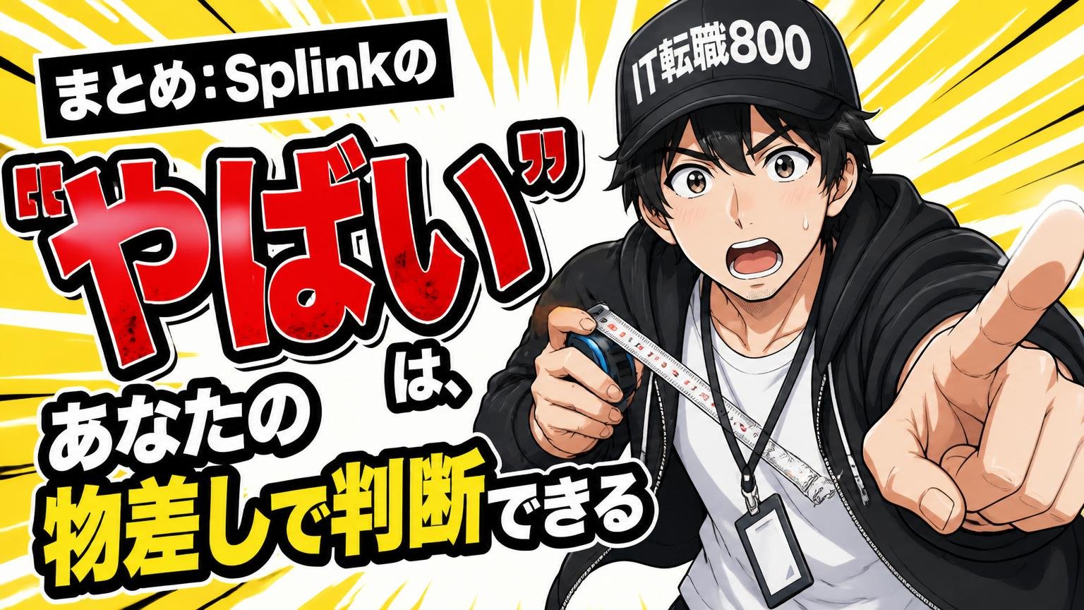 まとめ:Splinkの“やばい”は、あなたの物差しで判断できる