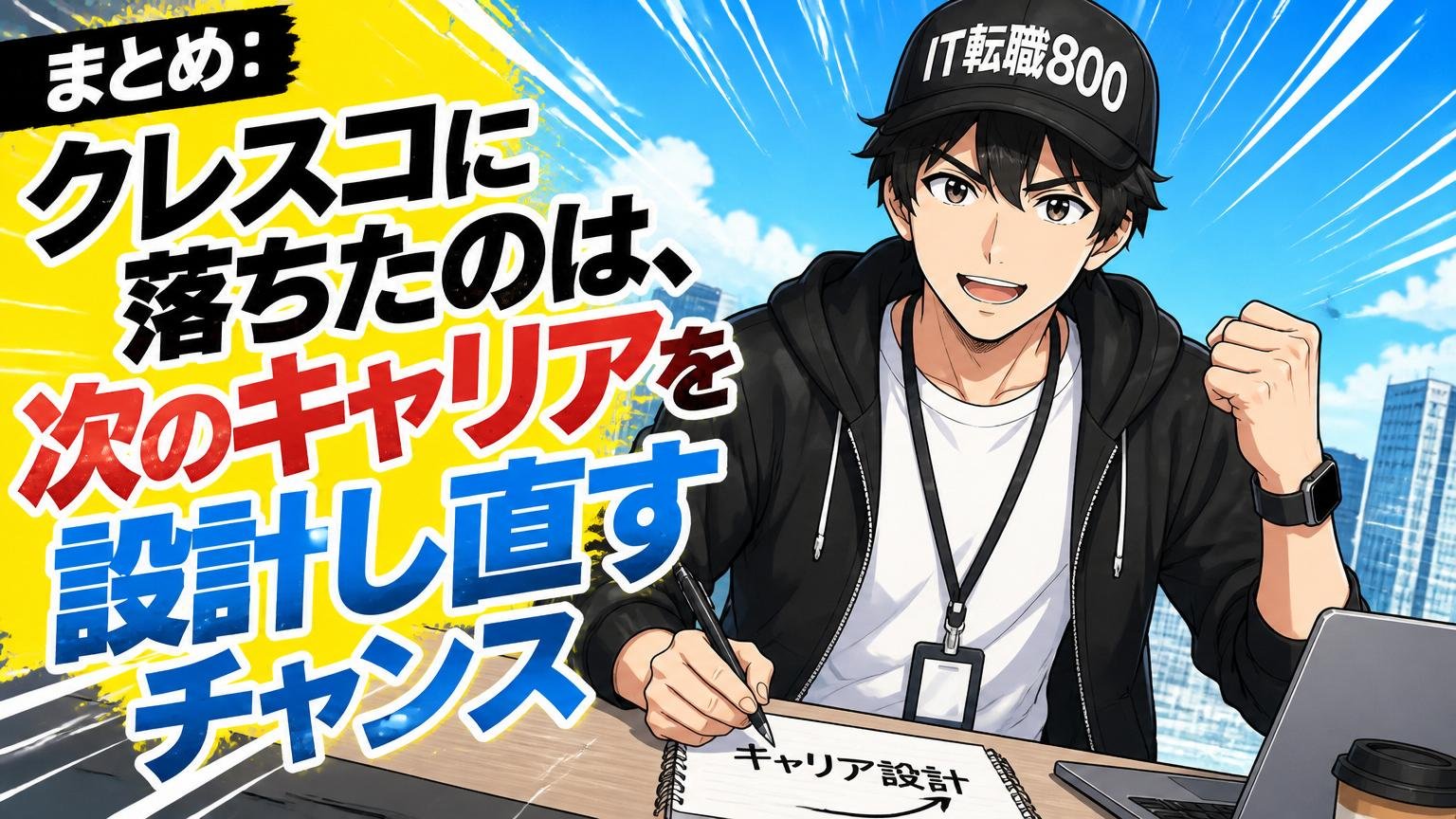まとめ：クレスコに落ちたのは、次のキャリアを設計し直すチャンス