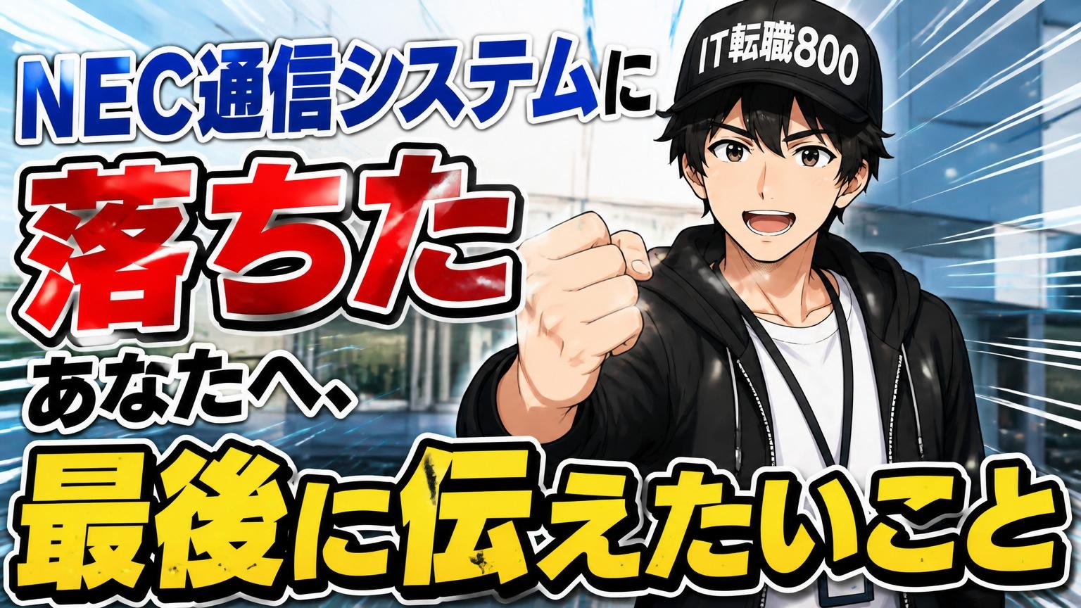 まとめ：NEC通信システムに落ちたあなたへ、最後に伝えたいこと