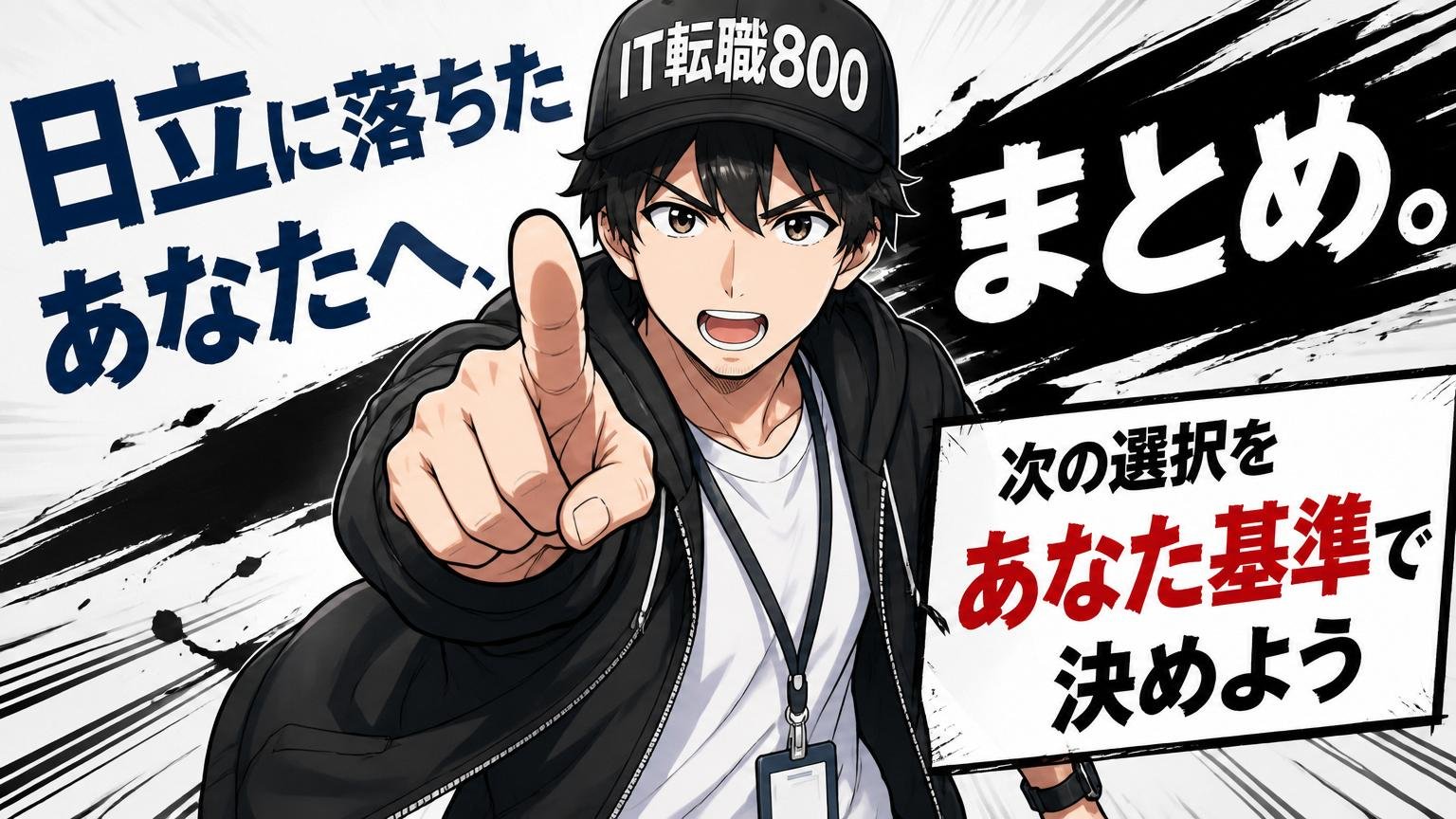 日立に落ちたあなたへ、まとめ。次の選択を「あなた基準」で決めよう