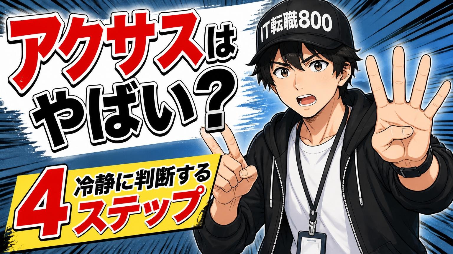 「アクサスはやばい?」を冷静に判断する4ステップ